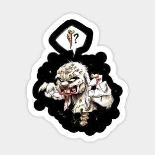 RABBIT ZOMBIE Sticker